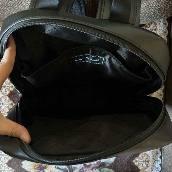 MICHAEL KORS Signature Canvas Everett Large Adjustable Padded Straps Backpack - Picture 10 of 16